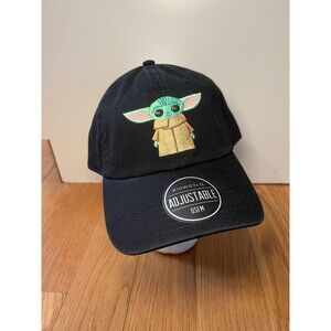 Bioworld Star Wars The Child Hat Cap Strap Back One Size Black Dad Grogu Mens